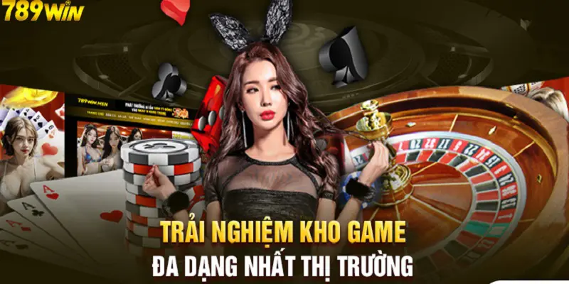 Sân chơi được thiết kế với đa dạng loại game bài