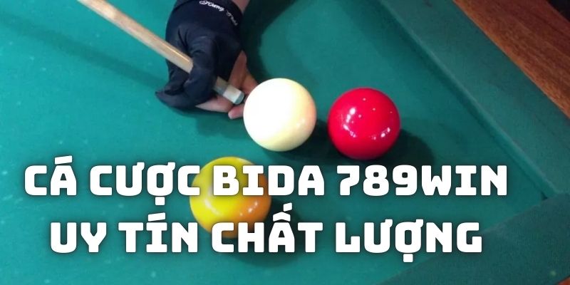 Sảnh cá cược Bida tại 789WIN được hậu thuẫn bởi tên tuổi uy tín