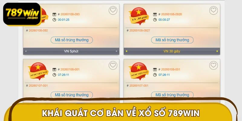Khái quát cơ bản về xổ số 789WIN